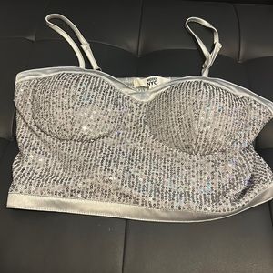 Sliver crop top